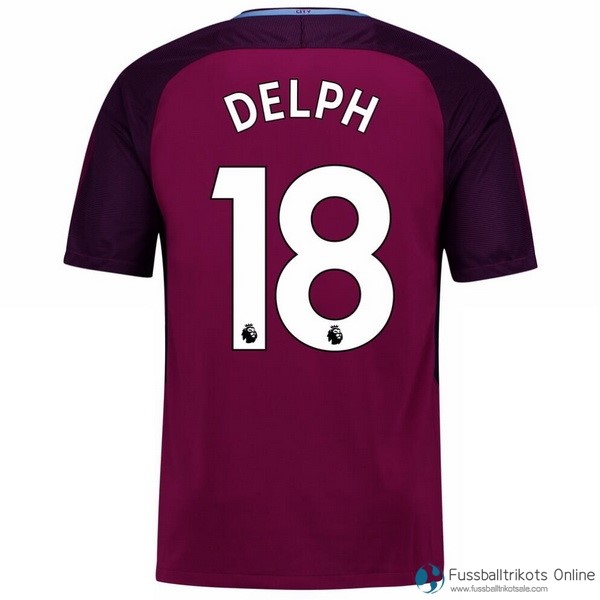 Manchester City Trikot Auswarts Delph 2017-18 Fussballtrikots Günstig